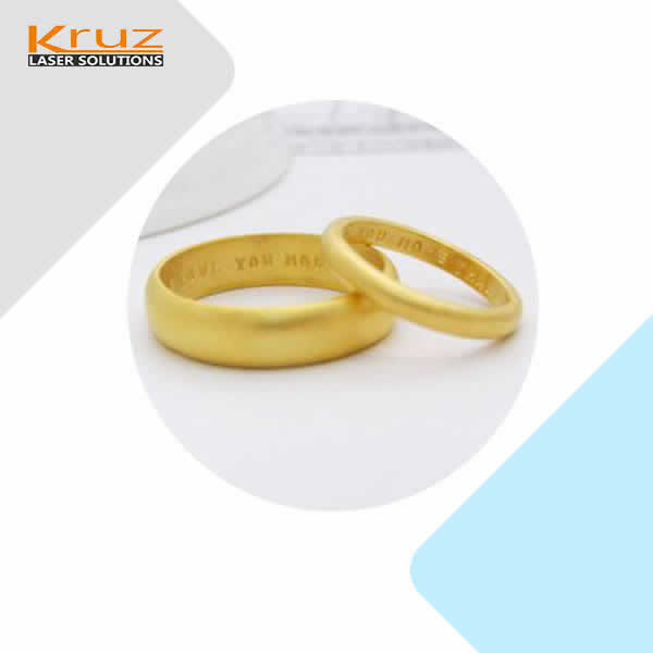 Jewelry laser marking
